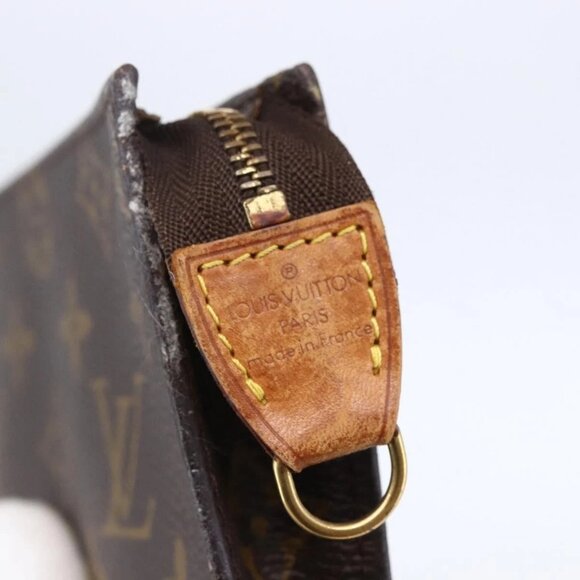 LOUIS VUITTON Monogram Bucket PM Accessory Pouch LV Auth - Picture 7 of 16